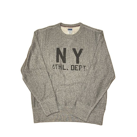 Champion x Todd Snyder NY Athletic Department Sweatshirt Gray